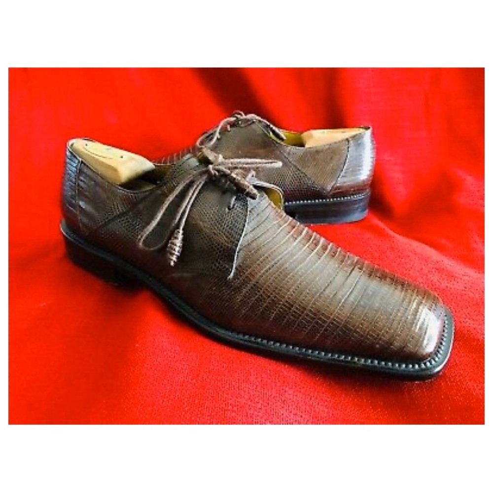 Mezlan Plat. Genuine Lizard Mens Oxfords: Calvello